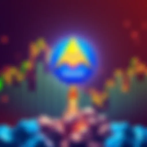 A bright illustration of the MIZUKI cryptocurrency logo with a rocket symbolizing potential growth, set against a colorful background representing the crypto market.
