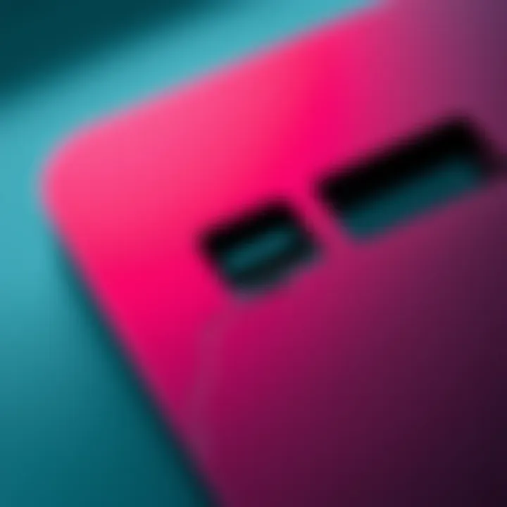 Close-up view of the mk4 device showing a crack near the USB port