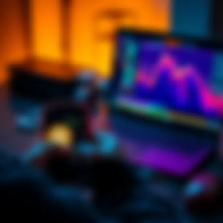 A person using a smartphone with a Bitcoin wallet app, connected to a laptop displaying a pruned Bitcoin node setup.