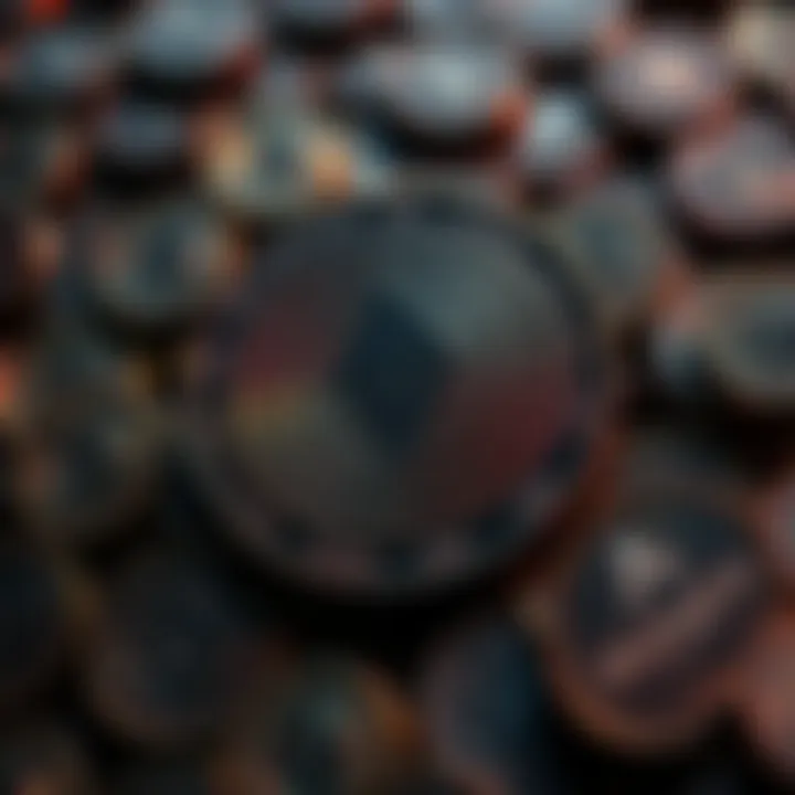 A visual representation of the Monero cryptocurrency symbol against a backdrop of digital coins, highlighting its privacy and transaction features.