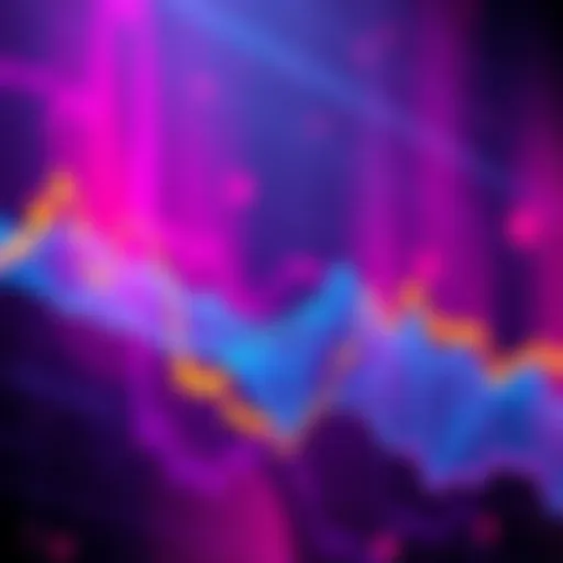 A line graph showing Monero's price spike and drop, indicating market volatility