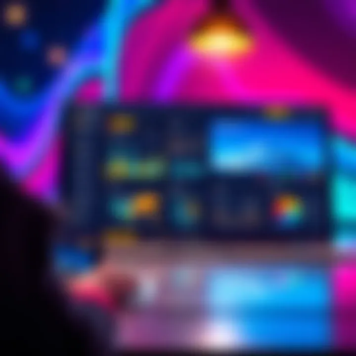 Innovative User Interface of MoneyGlitch on Solana A sleek and modern dashboard showcasing the user-friendly features of MoneyGlitch for creating rewards tokens