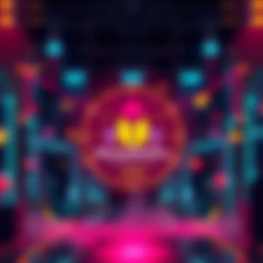 A graphic showing the MoneyGlitchFun logo with symbols of community and finance, illustrating a rewards token launchpad concept.