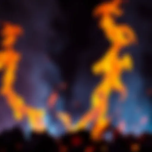 Graphic showing the burning of Moon tokens, symbolizing community engagement and governance participation, with flames.