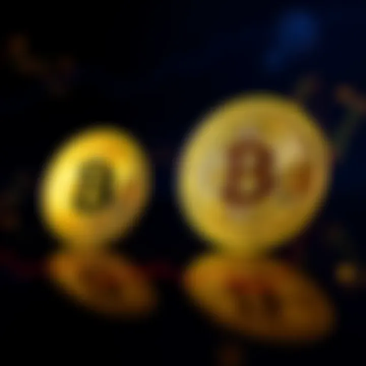 Morgan Stanley logo with Bitcoin and Solana symbols, representing their new ETFs.