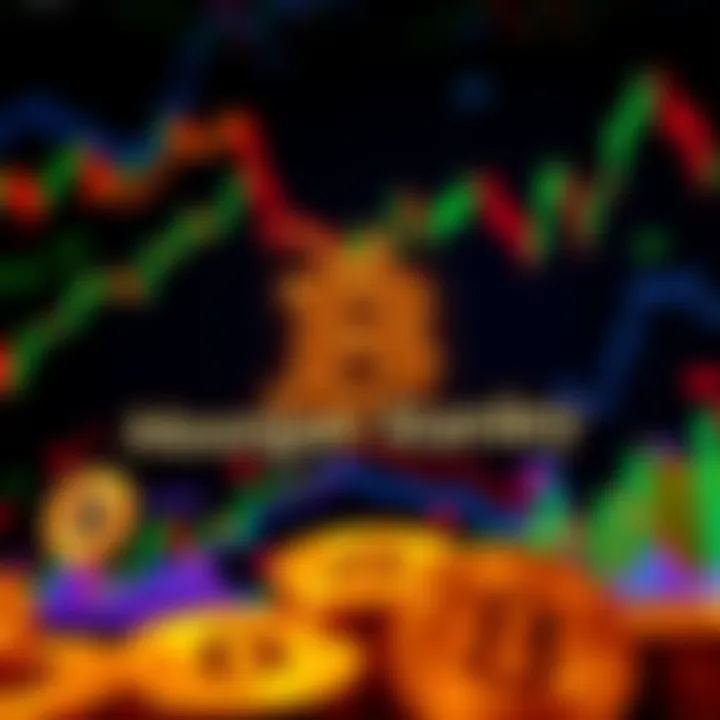 Morgan Stanley's logo displayed alongside Bitcoin symbols and stock market graphics, representing the launch of its spot Bitcoin ETF.