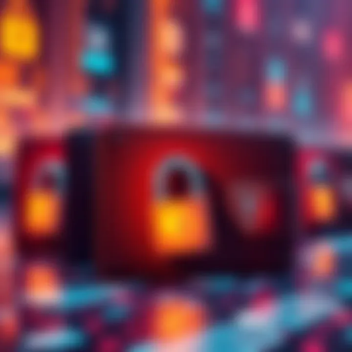 A visual representation of multisig wallets with security locks and public key icons, highlighting the importance of protecting digital assets from Q-Day threats.