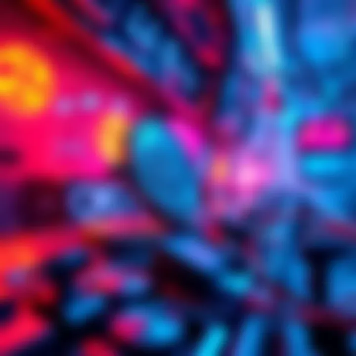 Visual representation of music coins and transaction processes