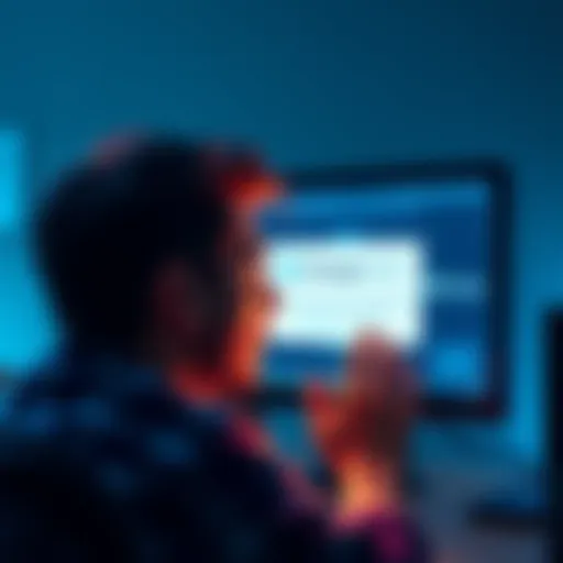 A distressed person looking at a computer screen showing the ChangeNOW and NOWPayments logos with a notification about Nano's delisting