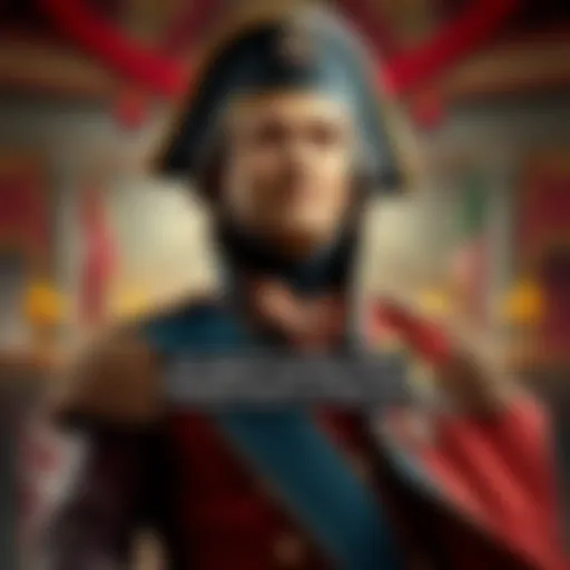 A humorous meme featuring Napoleon Bonaparte with a caption about Bitcoin's price drop