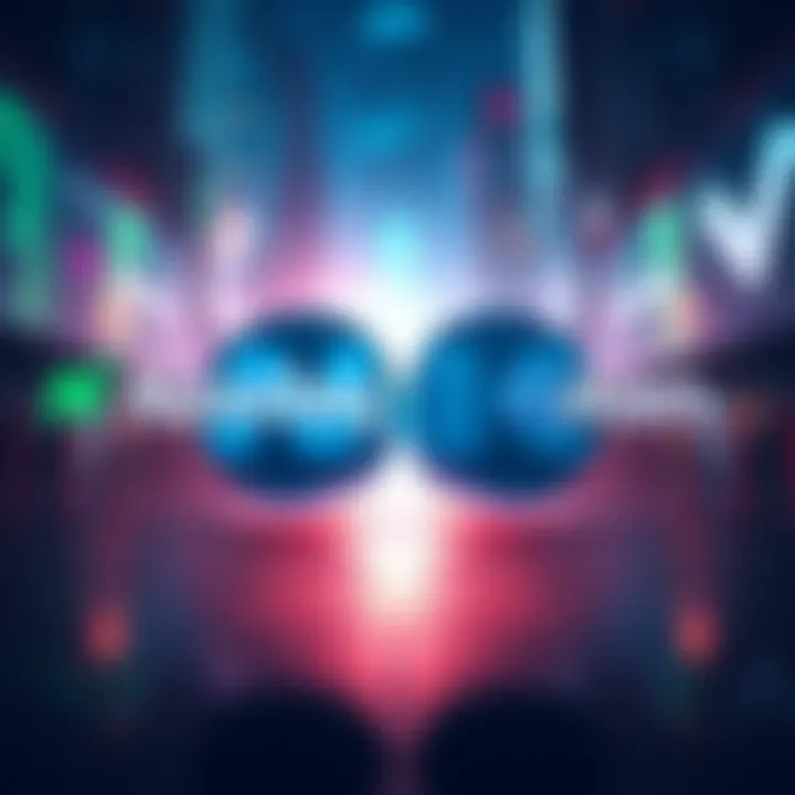 Illustration of Nasdaq and Kraken logos joining together, symbolizing collaboration on tokenized stocks initiative.