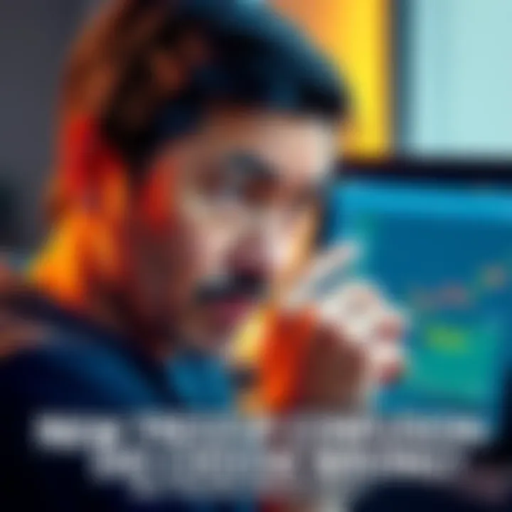 A worried person looking at their Trezor5 wallet screen, puzzled over using an old seed phrase