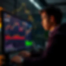 New Bitcoin Investor with Spot Order A new Bitcoin investor looking at a screen showing cryptocurrency market data and graphs, reflecting on their first spot order experience.