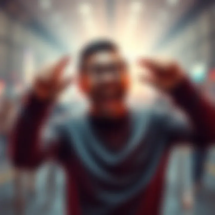 A happy person celebrating their first purchase of XRP cryptocurrency with a 20 Euro investment