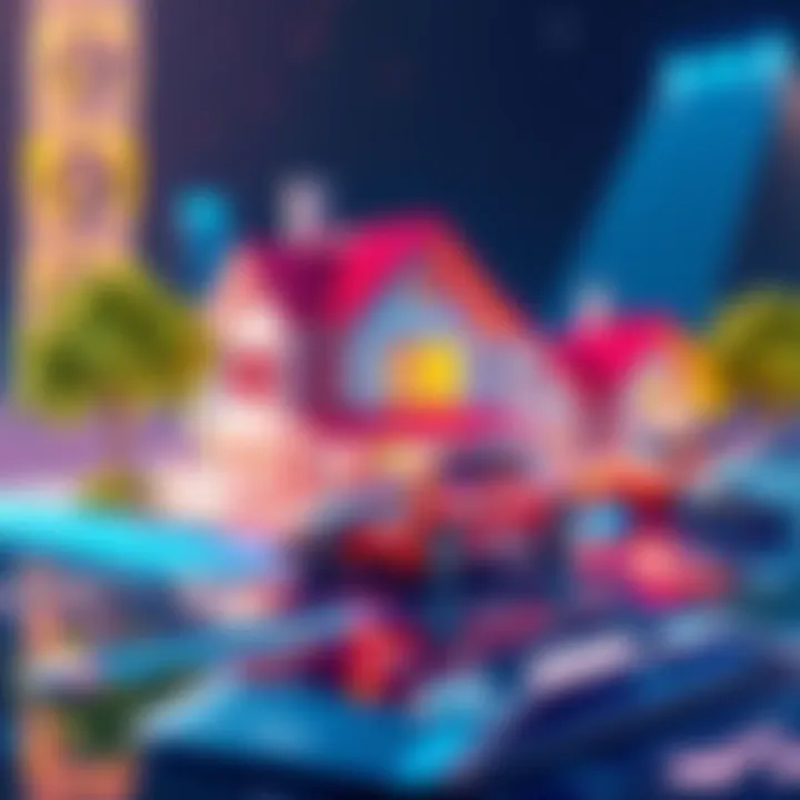 A digital representation of real-world assets like houses and cars integrated into NFTs for lending purposes.
