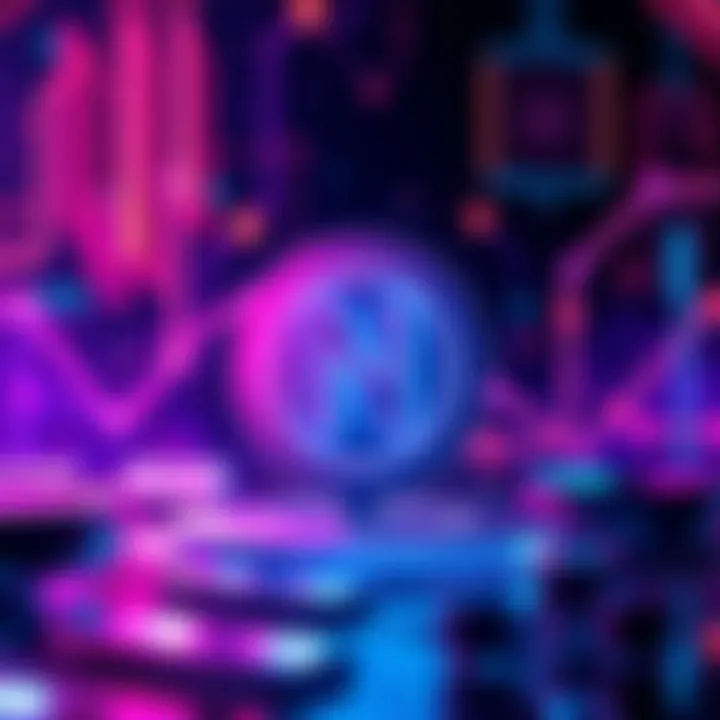 A digital graphic representing the launch of the NIGHT Token on the Cardano blockchain, featuring a glowing token symbol against a tech-themed background.