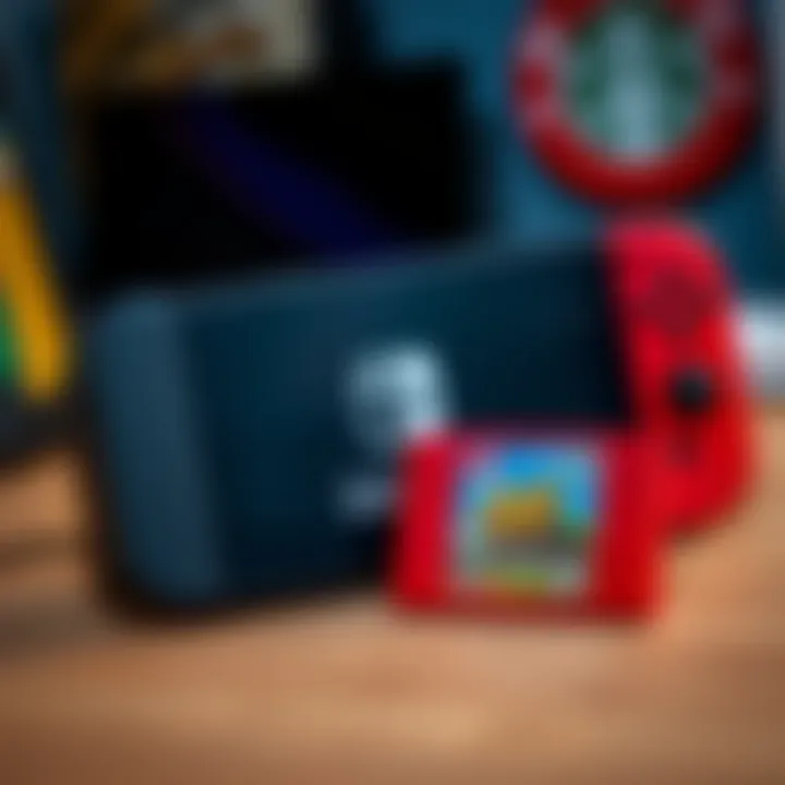A Nintendo Switch 2 console with a physical game cartridge next to it, showcasing a nostalgic gaming experience.