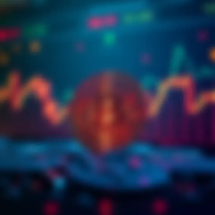 No Alt Season in Crypto A broken cryptocurrency symbol with declining graphs in the background, symbolizing the end of alt season.