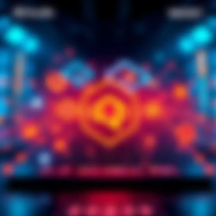 A graphic showing Nodle's logo with technology symbols and community icons representing engagement and progress in 2025