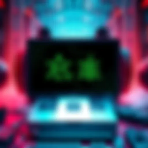 A visual representation of malware attacking cryptocurrency professionals, highlighting cybersecurity threats from North Korea.