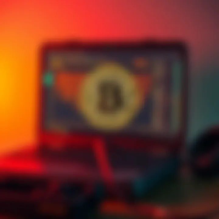 An old laptop from 2011 displaying a bitcoin wallet interface, symbolizing a journey of 15 years in cryptocurrency.