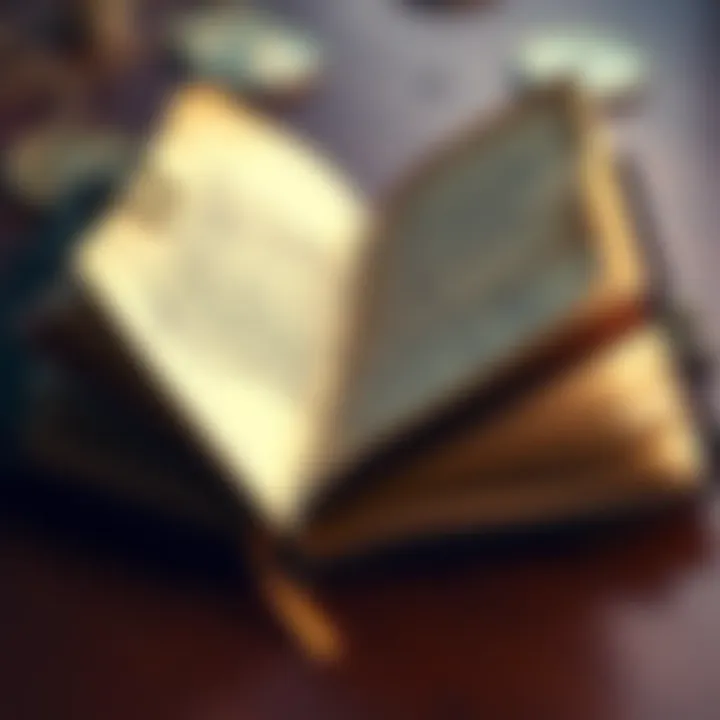 Old Sysadmin Diary with Bitcoin Notes A close-up of an old sysadmin diary opened to a page with handwritten notes about Bitcoin from 2011