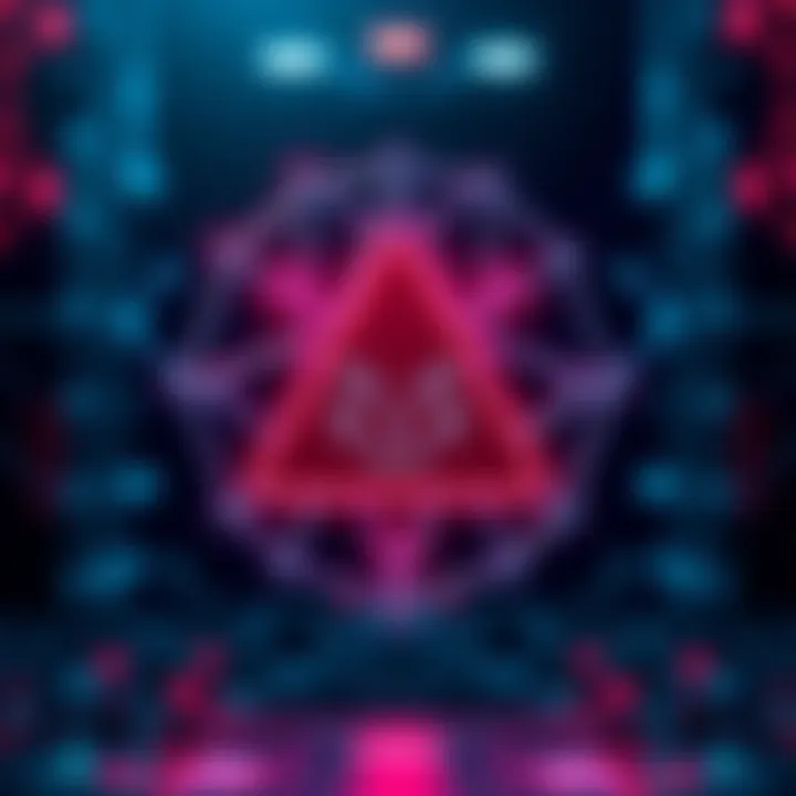 OpenAI logo with a warning sign overlay, indicating financial challenges and hiring freeze