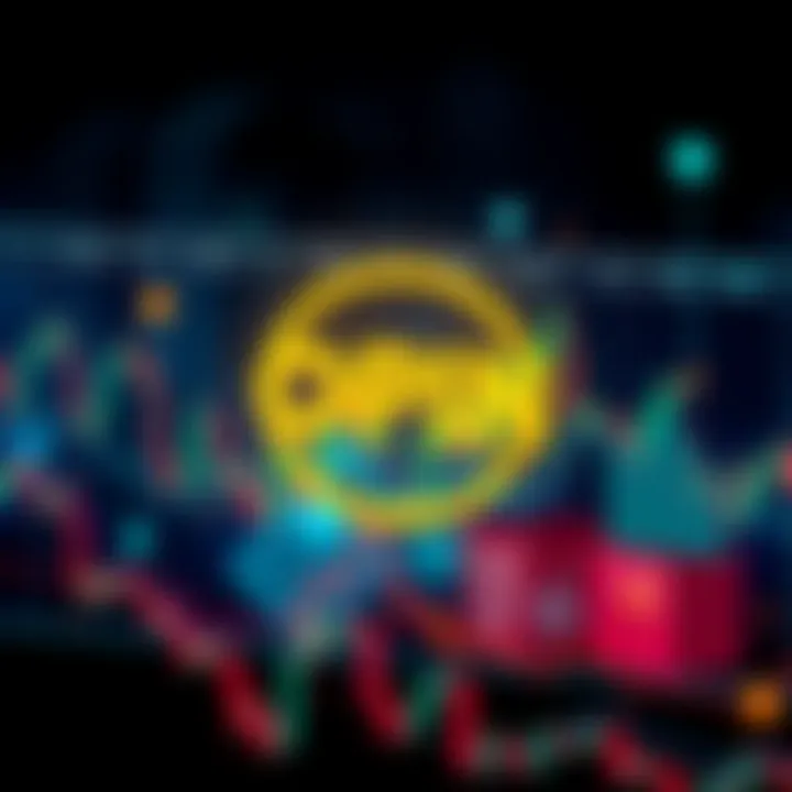 A graphic showing the launch of Opinion (OPN) on BitMart, featuring trading charts and crypto symbols.
