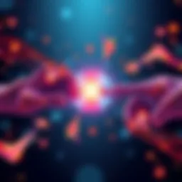 Illustration showing Osmosis and Cosmos Hub merging with arrows representing interoperability and growth opportunities