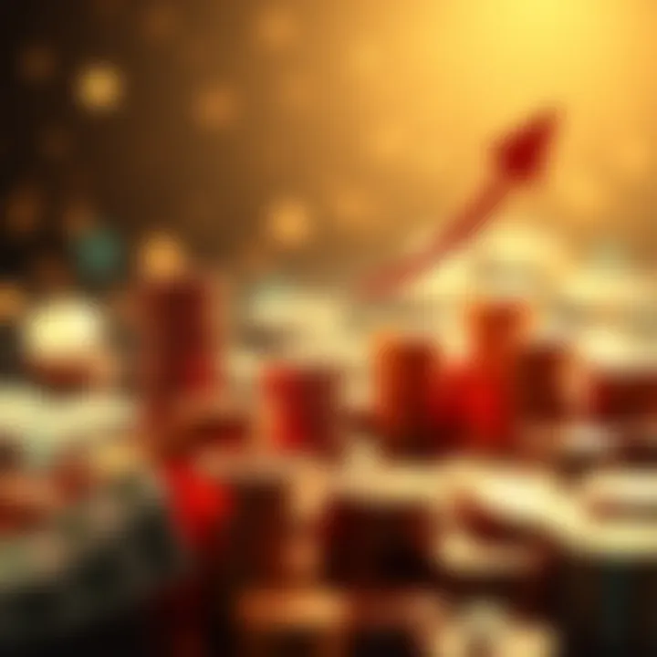 A visual representation of financial growth through alternative apps for passive income.