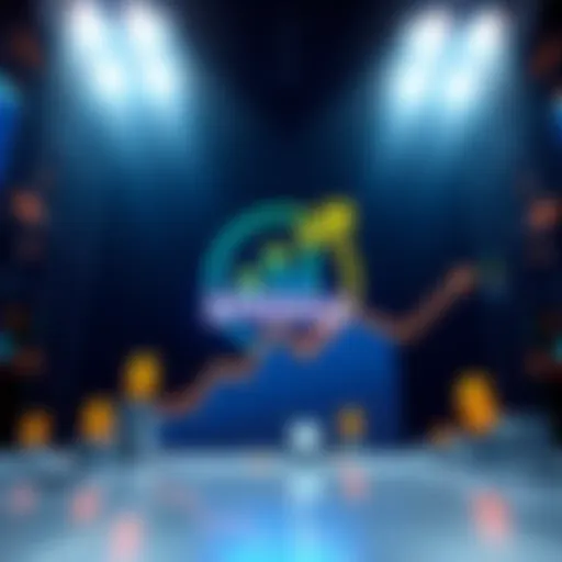 A graphic showing the $PENGU memecoin logo with visual elements of growth, like upward arrows and dollar signs, symbolizing its revenue and market potential.