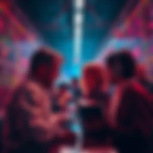 A group of people discussing and analyzing data for a prediction market