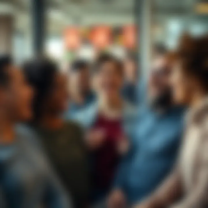 A group of diverse people sharing a laugh in a casual setting, reflecting on modern society's humor and issues.