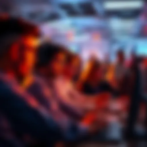 A group of people engaging in discussions about minor news updates on a forum