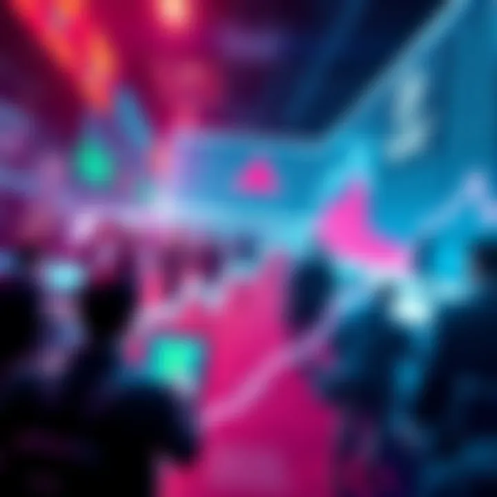 A graphic showing a dramatic increase in PEPE token price with traders actively buying and selling, symbolizing a rush in the market.