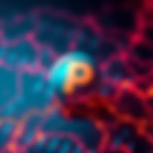 Pepecoin logo displayed on a digital blockchain background, symbolizing its unique position as a meme coin with its own blockchain.