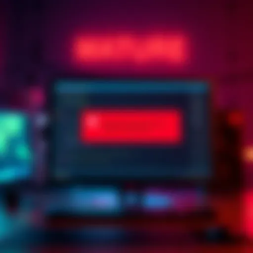 A computer screen displaying an error message about a failed permission hook test, warning of system vulnerabilities.