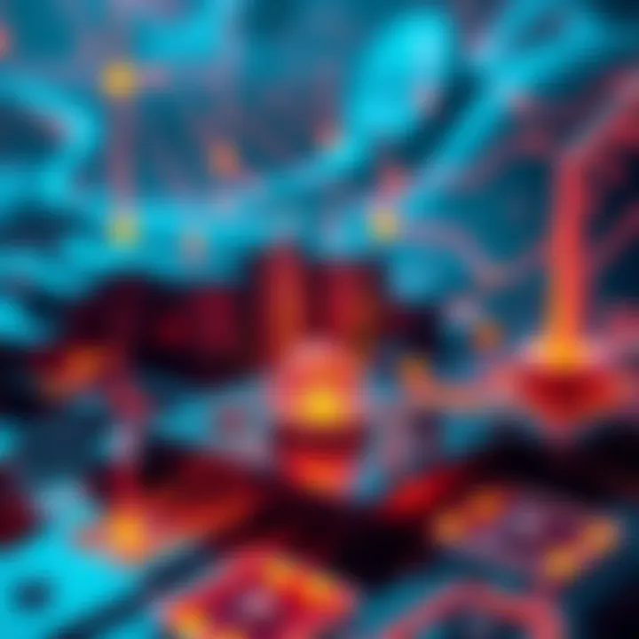 Visual depiction of digital assets and trust systems emerging in Chia Blockchain