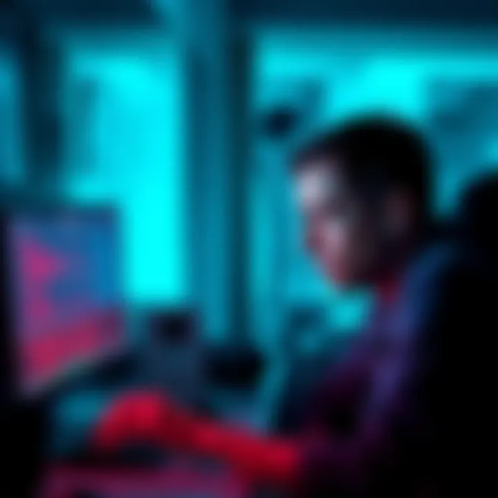 A person appears upset while looking at a computer screen, worried about their hacked PI wallet and lost assets.