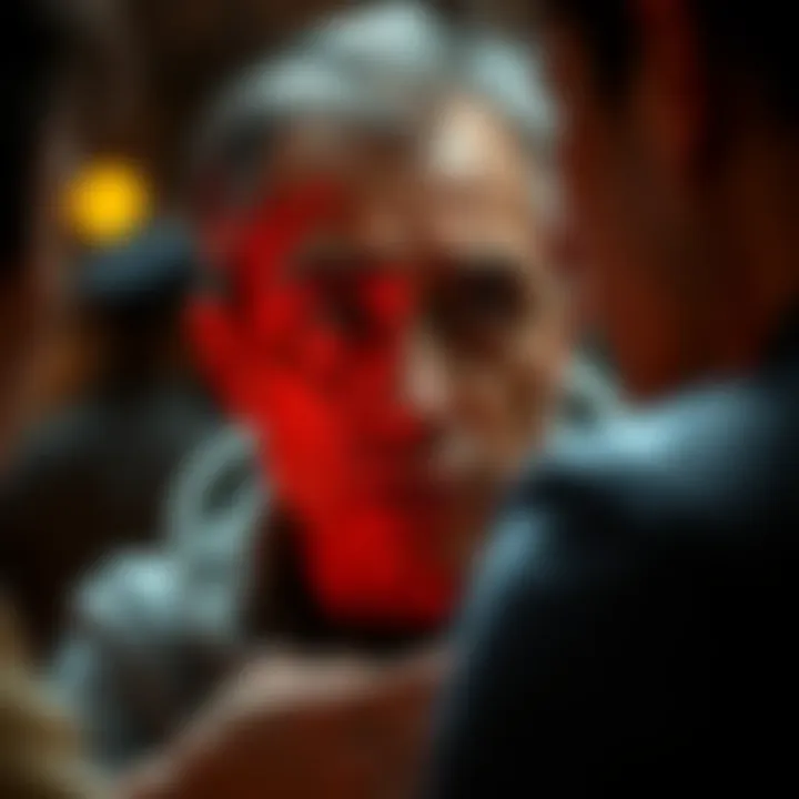 A person with a concerned expression offering an apology to another person, emphasizing the importance of saying sorry in relationships.