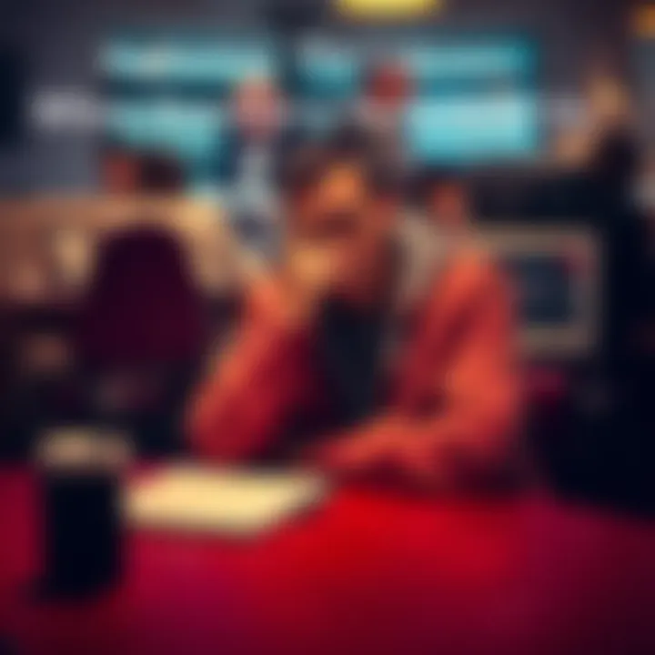 A thoughtful person sitting at a table with a notepad, contemplating unanswered questions.