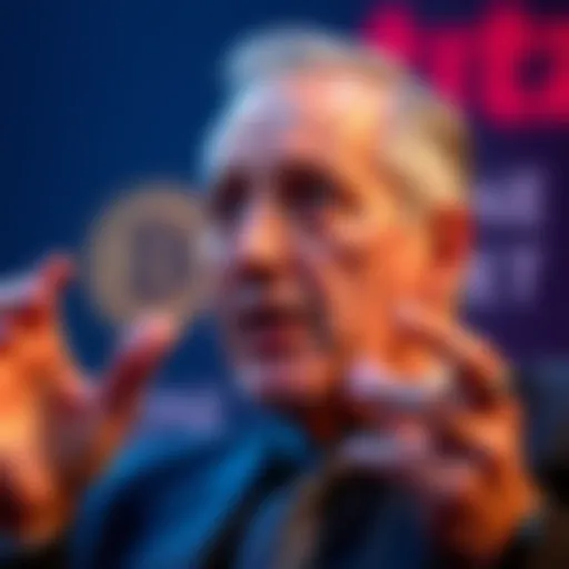 Peter Schiff speaking about Bitcoin's shortcomings as a currency alternative to the US dollar