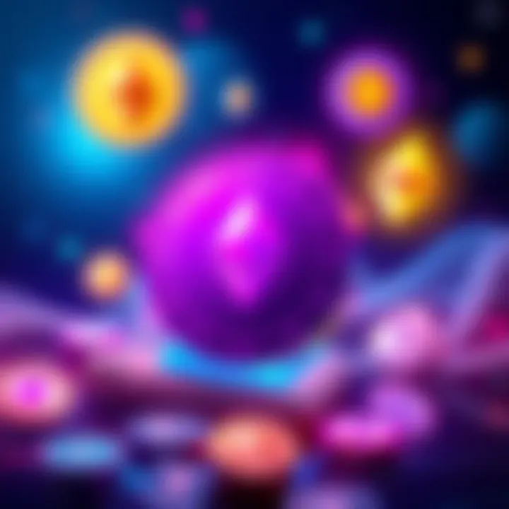 A visual representation of troubleshooting steps to connect Phantom wallet to DEX Screener, surrounded by Ethereum symbols and crypto assets