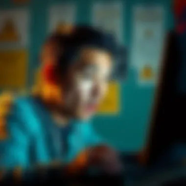 A person looking shocked at their computer screen after losing cryptocurrency to a phishing scam, with a Ledger Nano X wallet and warning signs in the background.