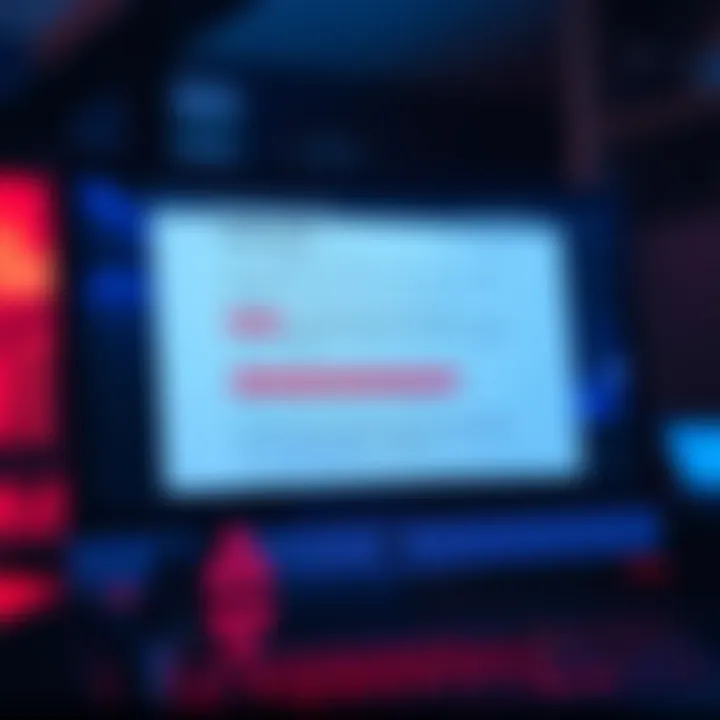 Phishing Email Alert A computer screen displaying a phishing email pretending to be from Trezor, highlighting suspicious links and warnings.