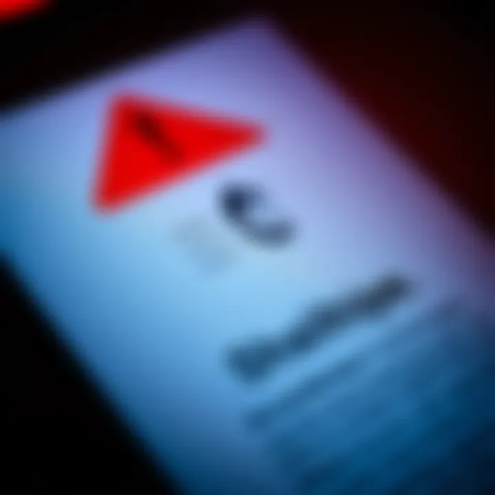 A close-up view of a suspicious email with a logo of SurveyMonkey, highlighting red flags of phishing scams.