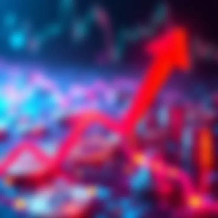 A graphic showing Pi cryptocurrency's price increase of 31% after being listed on Kraken, featuring an upward arrow and cryptocurrency symbols.