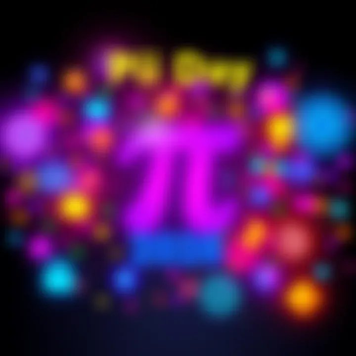 A colorful celebration banner for Pi Day 2026 featuring tech icons and elements representing innovation and growth for developers.