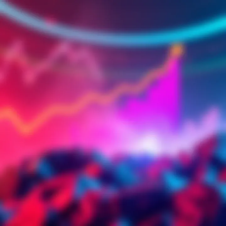Graphic representing news about upcoming developments for the $PI token, featuring a rising chart and dollar signs.