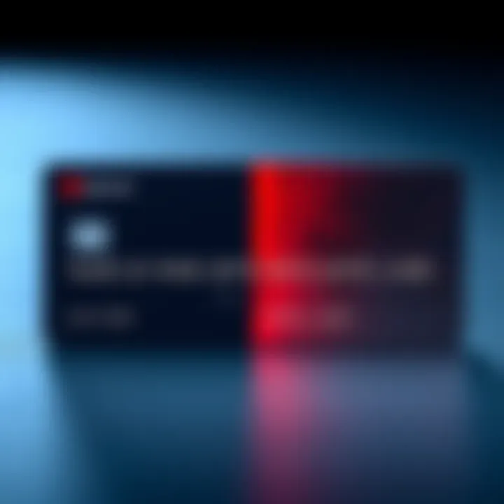 A side-by-side comparison of a plastic card and a metal card, showcasing their differences in design and material.